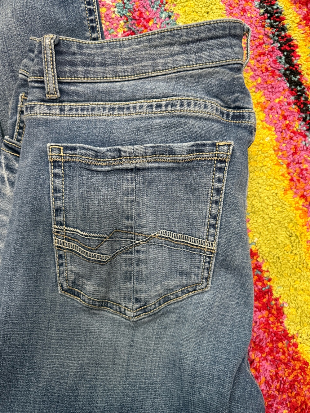 BKE Payton Mid-Rise Bootcut Jeans Women’s 33x33 1/2  Medium Wash Stretch Denim - Picture 4 of 7